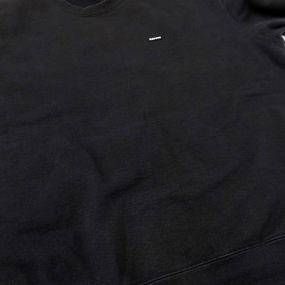 [Used] Supreme 2022 Fall/Winter Small Box Crewneck Crewneck Sweatshirt Black [Size M] [BLK] [A/W] [Condition Rank B] ​​[Men&