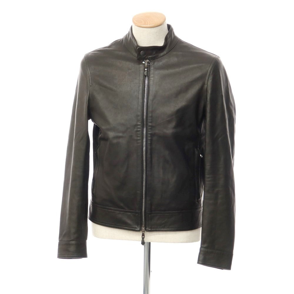 [Used] EMMETI JURI Lamb Leather Riders Jacket Black [Size 46] [BLK] [A/W] [Condition Rank B] ​​[Men&