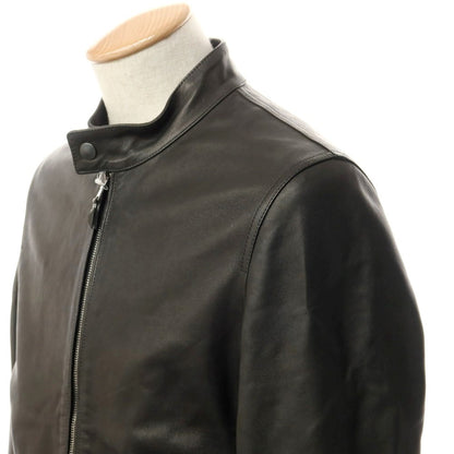 [Used] EMMETI JURI Lamb Leather Riders Jacket Black [Size 46] [BLK] [A/W] [Condition Rank B] ​​[Men&