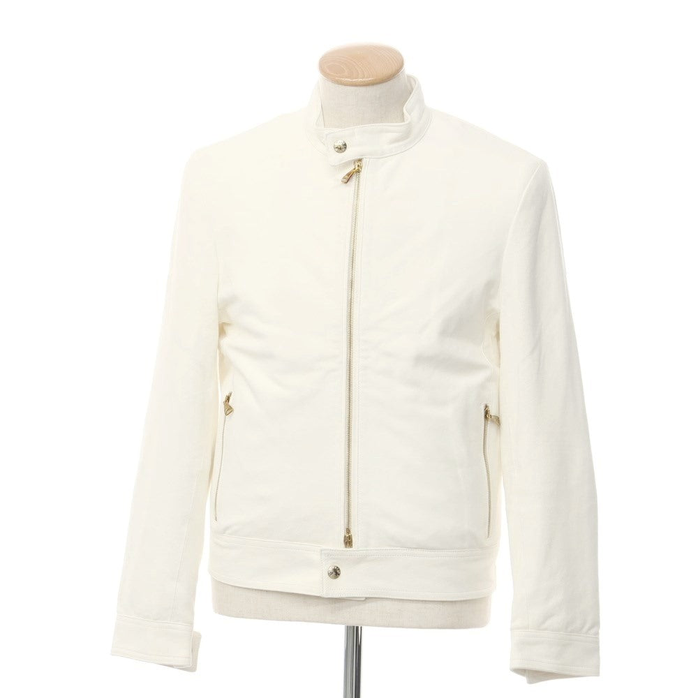 [Used] EMMETI ANDREA goatskin rider jacket off-white [size 46] [WHT] [A/W] [condition rank C] [men&