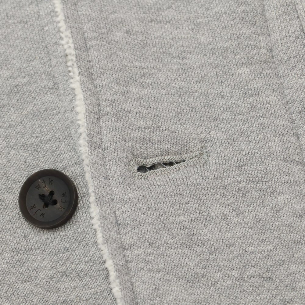 [Used] WJK Cotton Sweatshirt 2B Casual Jacket Light Gray [Size S] [GRY] [S/S] [Condition Rank B] ​​[Men&
