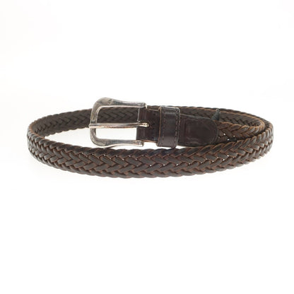 [Used] AMBOISE Leather Mesh Belt Brown [Size 90] [BRW] [S/S/A/W] [Condition Rank C] [Men&