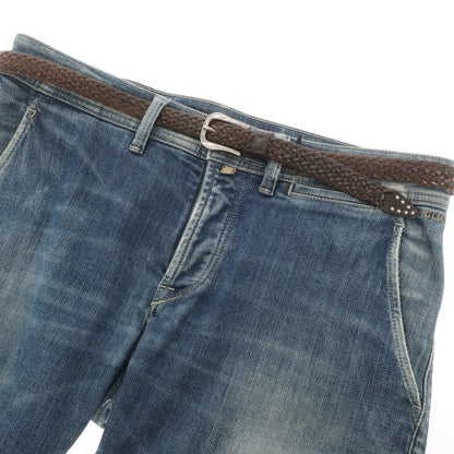 [Used] AMBOISE Leather Mesh Belt Brown [Size 90] [BRW] [S/S/A/W] [Condition Rank C] [Men&