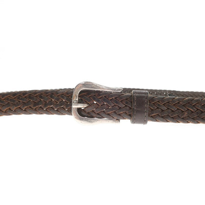 [Used] AMBOISE Leather Mesh Belt Brown [Size 90] [BRW] [S/S/A/W] [Condition Rank C] [Men&