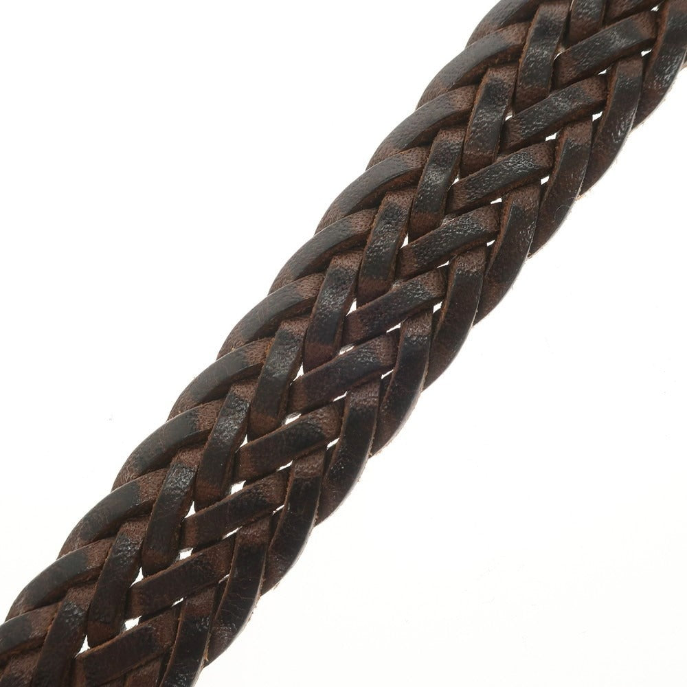 [Used] AMBOISE Leather Mesh Belt Brown [Size 90] [BRW] [S/S/A/W] [Condition Rank C] [Men&