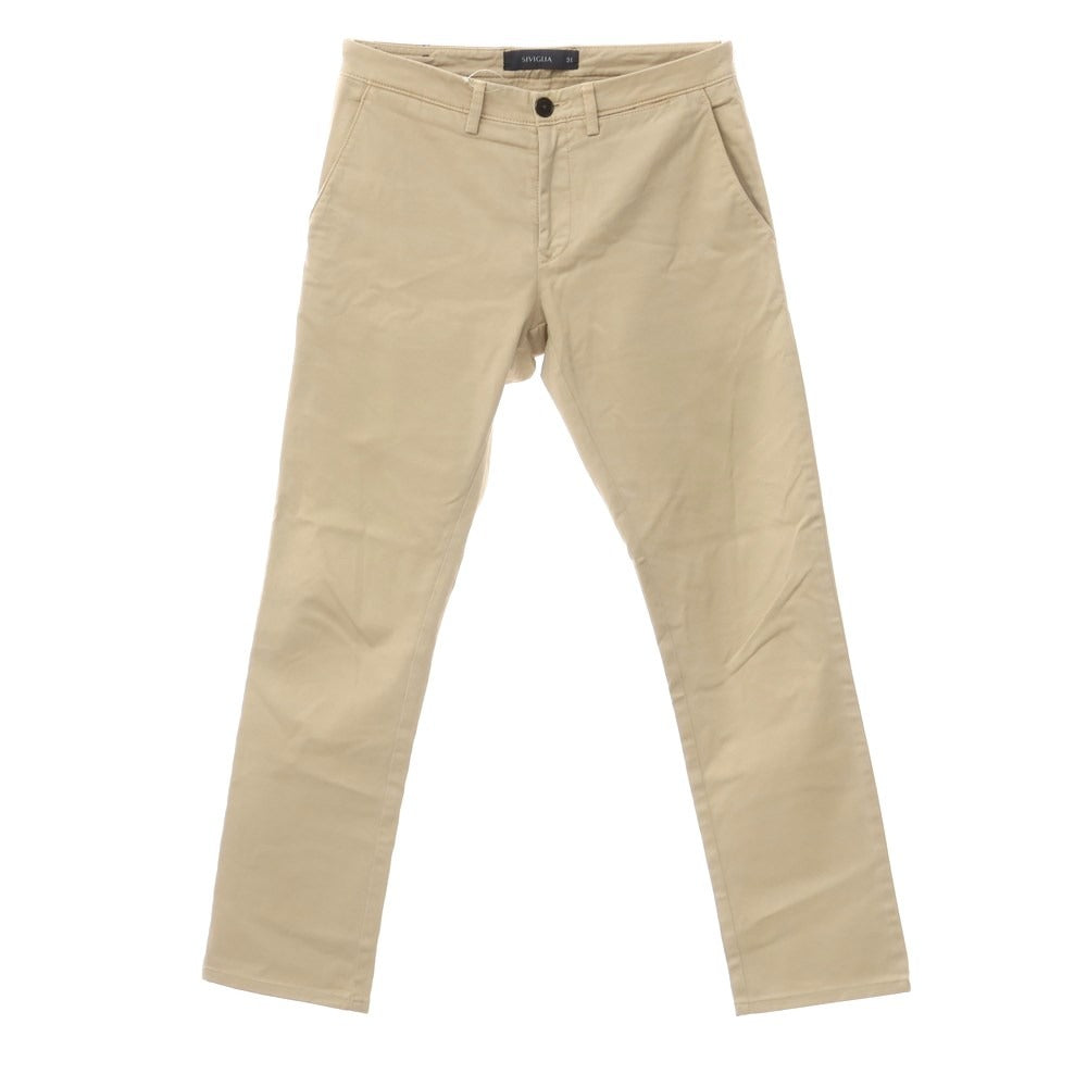 [Used] SIVIGLIA Cotton Chino Pants Beige [Size 31] [BEI] [S/S] [Condition Rank B] ​​[Men&