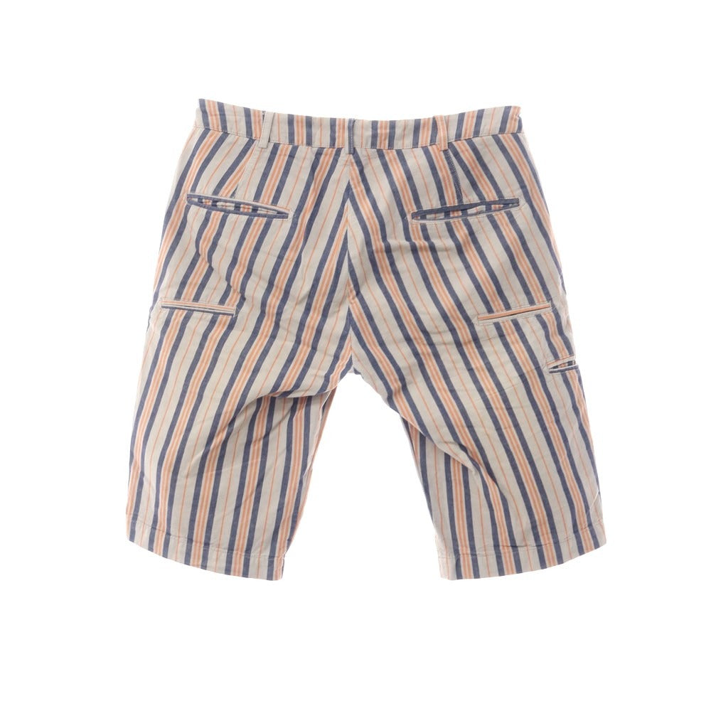 [Used] GOLD CASE Cotton Striped Shorts Gray x Navy [Size 46] [GRY] [S/S] [Condition Rank C] [Men&