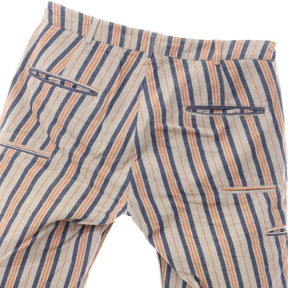 [Used] GOLD CASE Cotton Striped Shorts Gray x Navy [Size 46] [GRY] [S/S] [Condition Rank C] [Men&