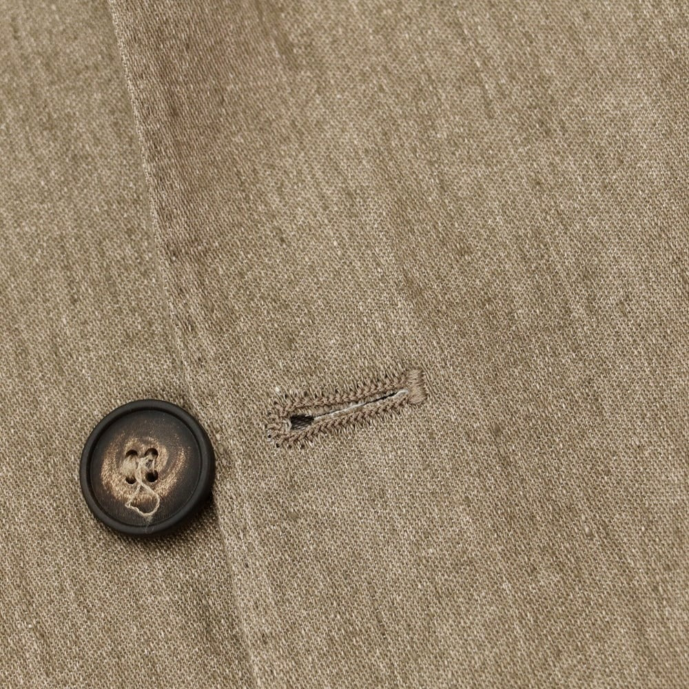 [Used] BARBA Linen 2B Casual Jacket Brown Beige [Size 46] [BEI] [S/S] [Condition Rank B] ​​[Men&