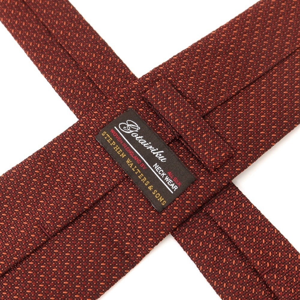 [Used] Gotairiku 3-fold silk tie, red x orange [RED] [S/S/A/W] [Condition: B] [Men&