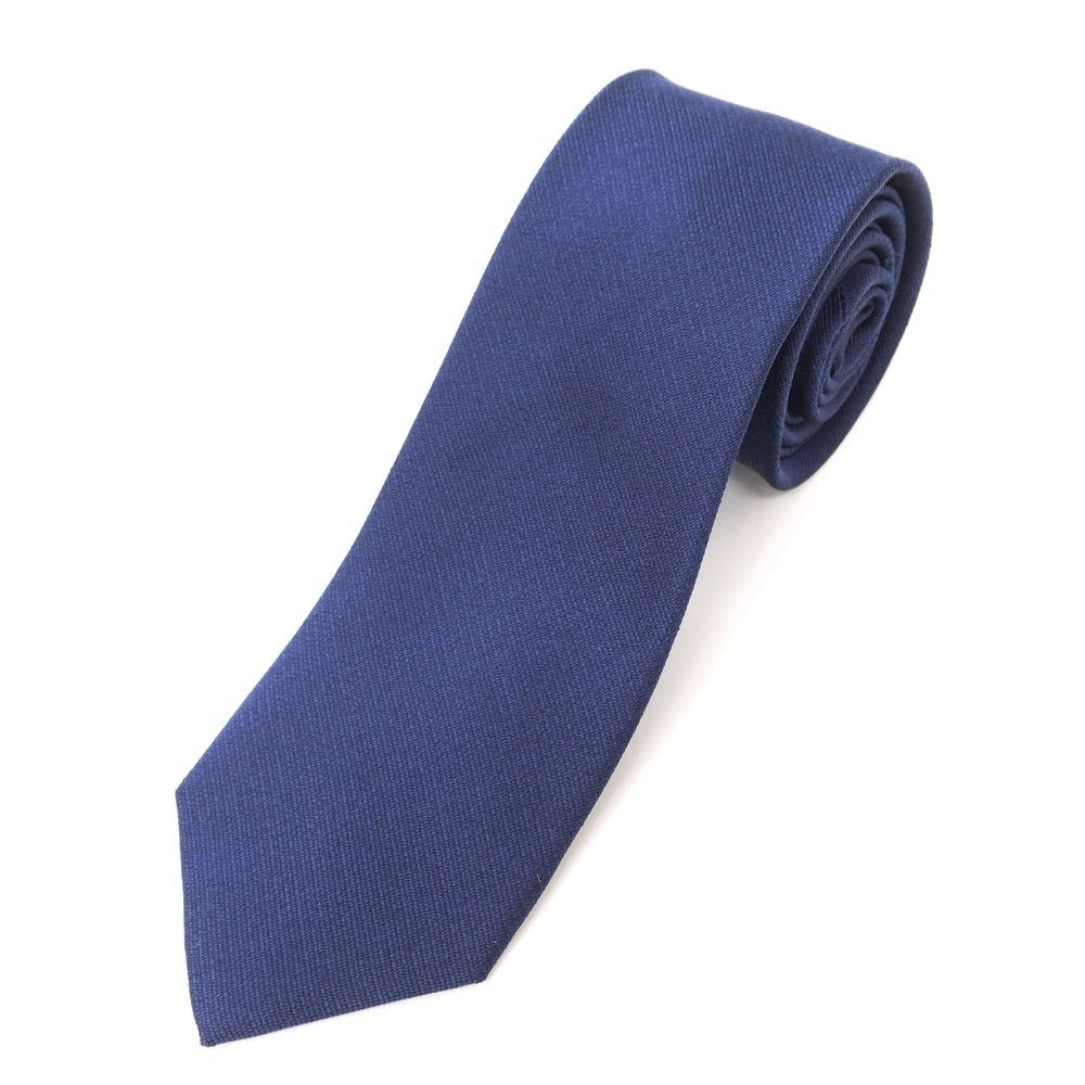 [Used] Green Label Relaxing 3-fold silk tie, navy [NVY] [S/S/A/W] [Condition: B] [Men&