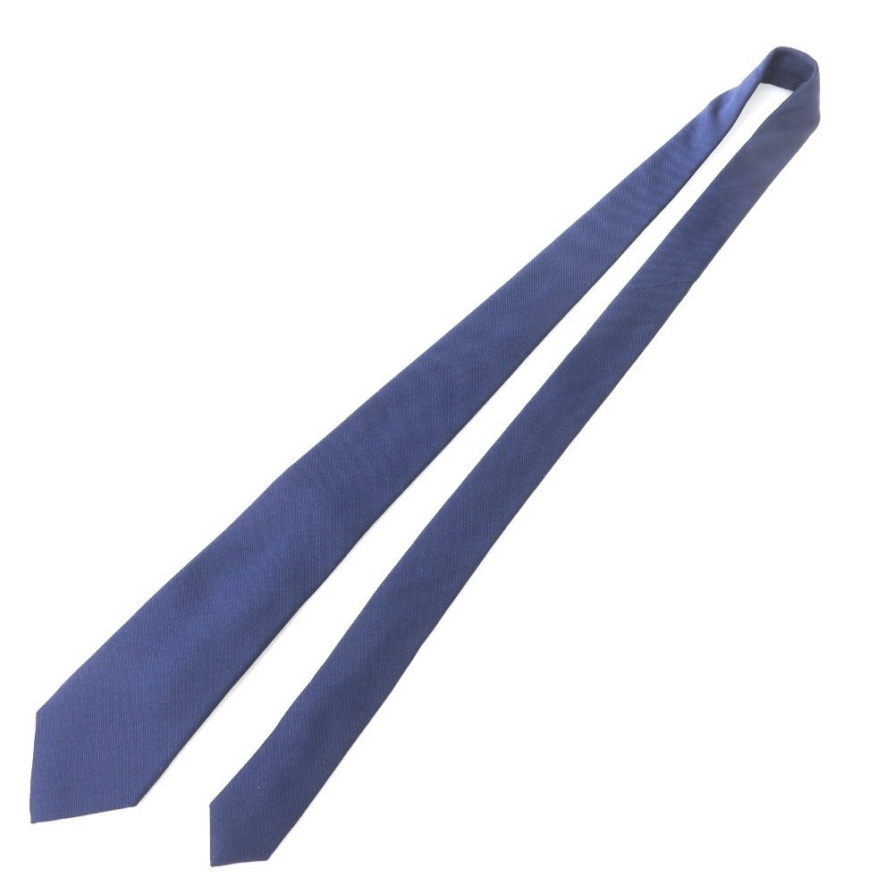 [Used] Green Label Relaxing 3-fold silk tie, navy [NVY] [S/S/A/W] [Condition: B] [Men&