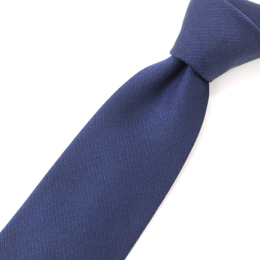 [Used] Green Label Relaxing 3-fold silk tie, navy [NVY] [S/S/A/W] [Condition: B] [Men&
