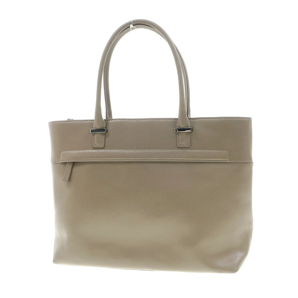 [Used] SHIPS PVC Tote Bag Taupe [W42xH29xD11.5] [BRW] [S/S/A/W] [Condition Rank C] [Men&