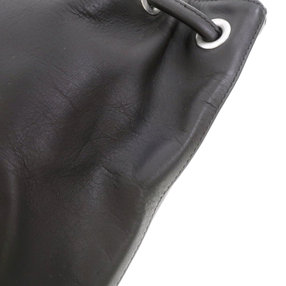 [Used] Polpetta SHIPS special order leather handbag dark brown [W27.5xH28xD6] [BRW] [S/S/A/W] [Condition rank B] ​​[Men&