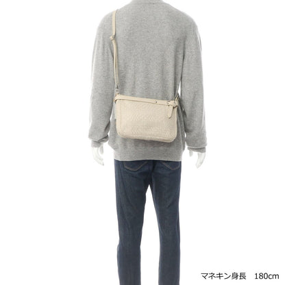 [Used] DE.CO.CA Lamb leather shoulder bag, light beige [W25xH18xD5] [BEI] [S/S/A/W] [Condition rank A] [Men&