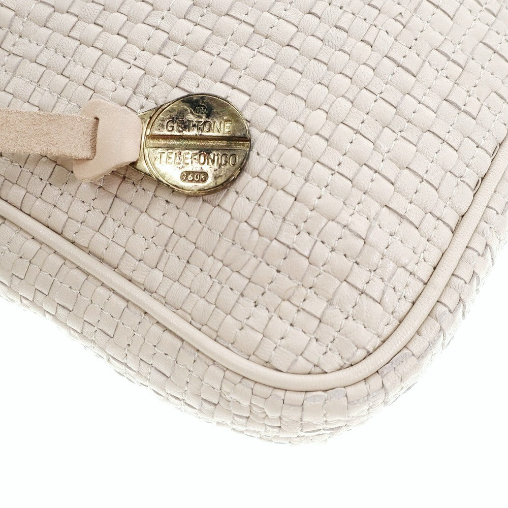[Used] DE.CO.CA Lamb leather shoulder bag, light beige [W25xH18xD5] [BEI] [S/S/A/W] [Condition rank A] [Men&