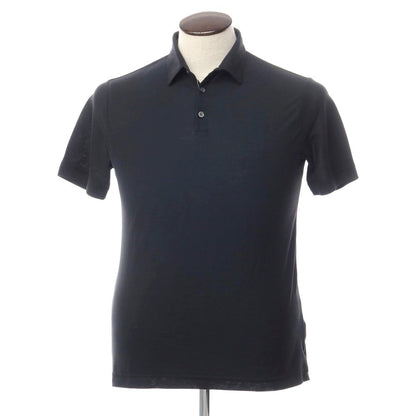 【中古】ザノーネ ZANONE アイスコットン 半袖ポロシャツ ダークグリーン系【サイズ50】【GRN】【S/S】【状態ランクA】【メンズ】【769089】