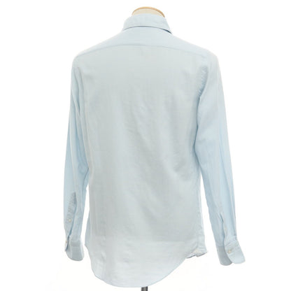 [Used] Finamore Cotton Horizontal Collar Shirt Light Blue [Size 38] [BLU] [A/W] [Condition Rank B] ​​[Men&