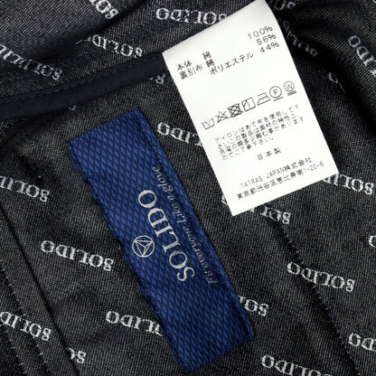 [Used] [Unused] Solido Cotton Casual Slacks Pants Navy [Size 3] [NVY] [S/S] [Condition Rank S] [Men&