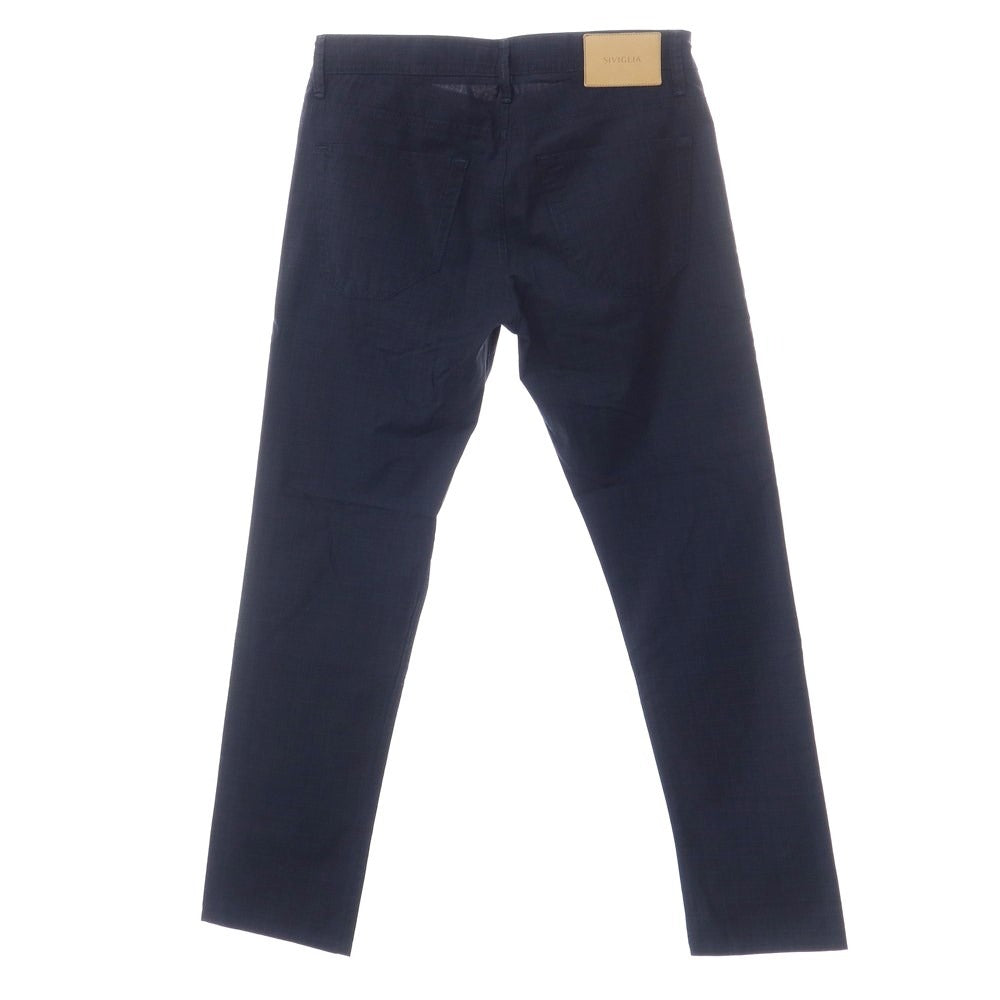 [Used] SIVIGLIA Cotton 5-pocket pants, navy [Size 32] [NVY] [S/S] [Condition rank B] ​​[Men&
