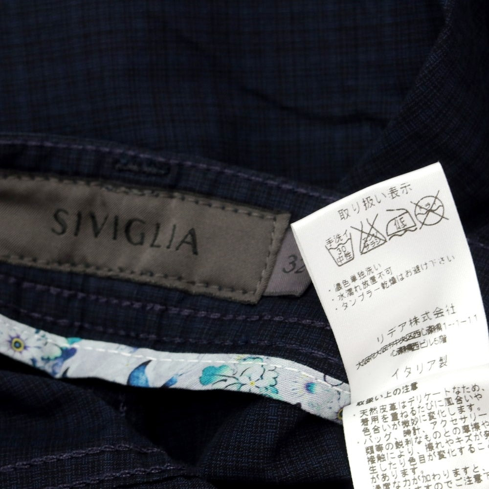 [Used] SIVIGLIA Cotton 5-pocket pants, navy [Size 32] [NVY] [S/S] [Condition rank B] ​​[Men&