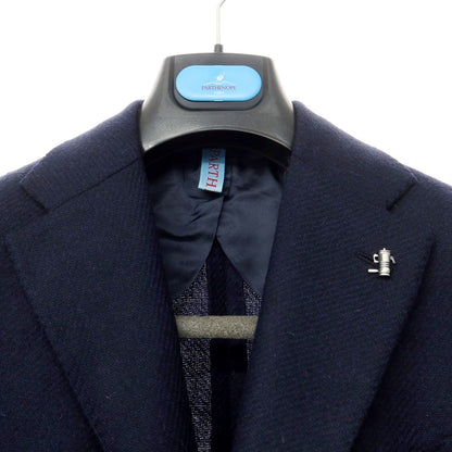 [New] PARTENOPE Wool Tailored Jacket Navy [Size 48] [NVY] [A/W] [Condition Rank N] [Men&
