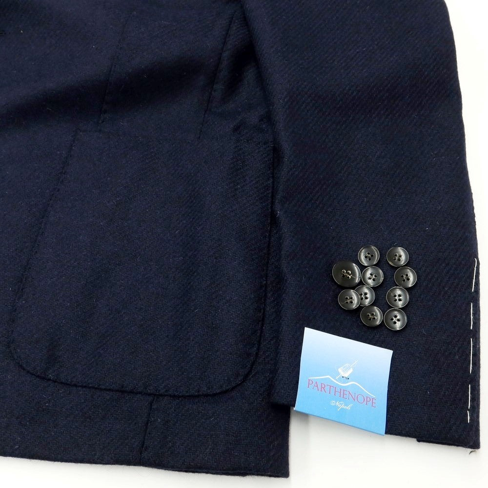 [New] PARTENOPE Wool Tailored Jacket Navy [Size 48] [NVY] [A/W] [Condition Rank N] [Men&