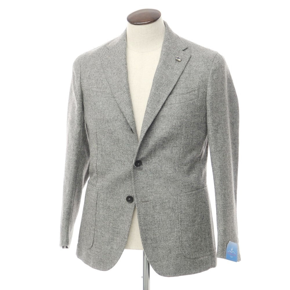 [New] PARTENOPE Wool Tailored Jacket Gray [Size 48] [GRY] [A/W] [Condition Rank N] [Men&