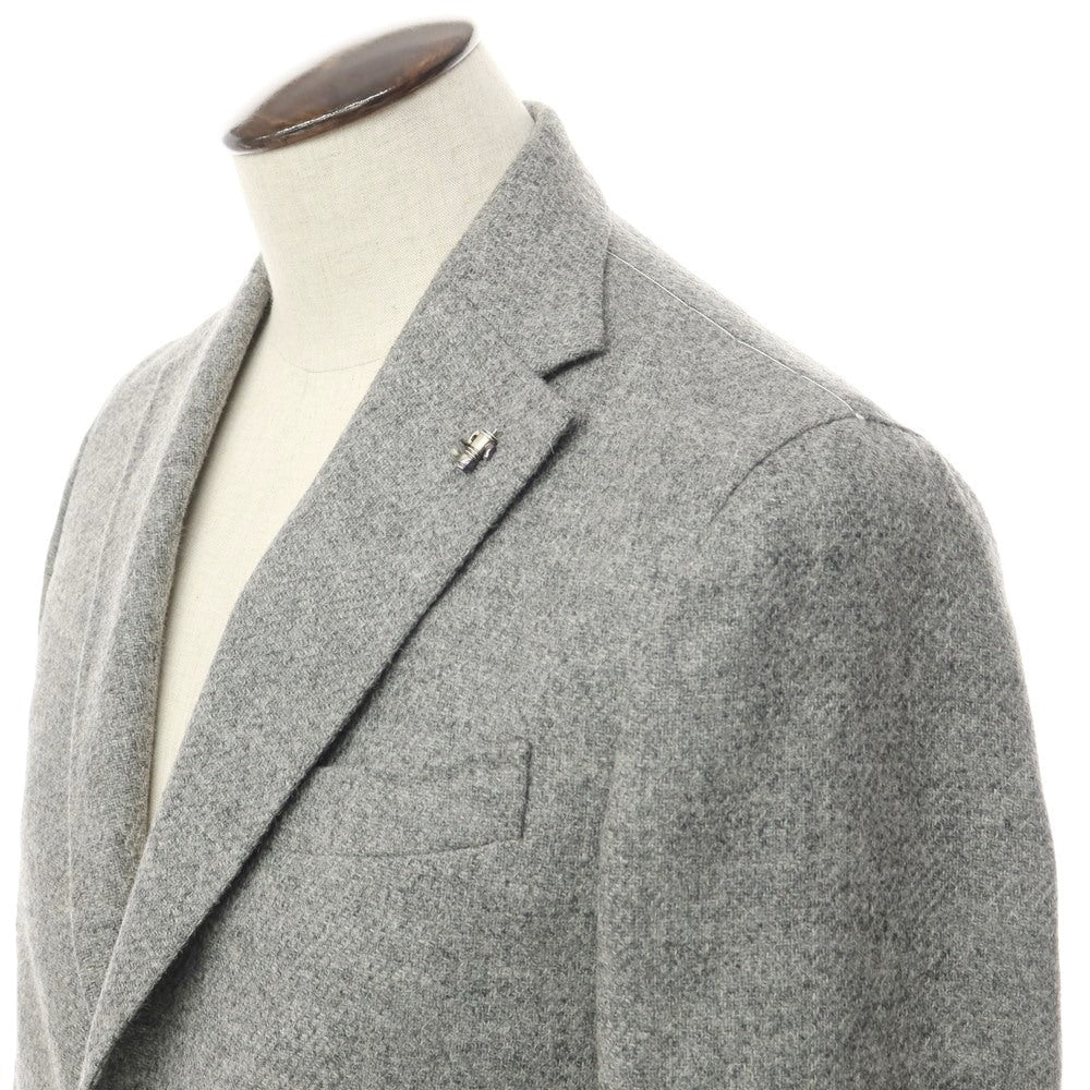 [New] PARTENOPE Wool Tailored Jacket Gray [Size 48] [GRY] [A/W] [Condition Rank N] [Men&