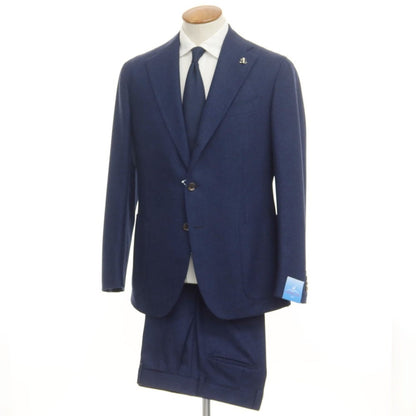 [Used] PARTENOPE Wool 3B Set-up Suit Navy [Size 48 Drop.7] [NVY] [A/W] [Condition Rank B] ​​[Men&