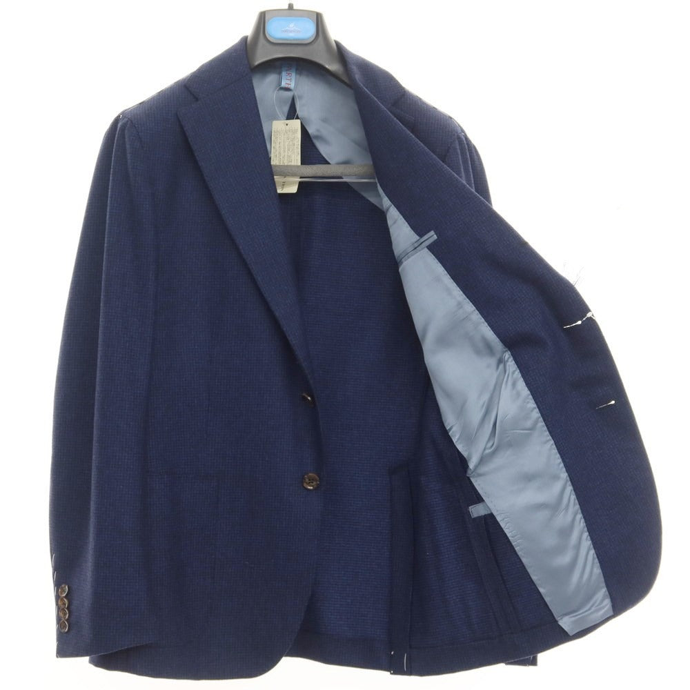 [Used] PARTENOPE Wool 3B Set-up Suit Navy [Size 48 Drop.7] [NVY] [A/W] [Condition Rank B] ​​[Men&