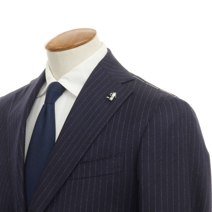 [New] PARTENOPE Wool Stripe 3B Set-up Suit Navy [Size 46] [NVY] [A/W] [Condition Rank N] [Men&
