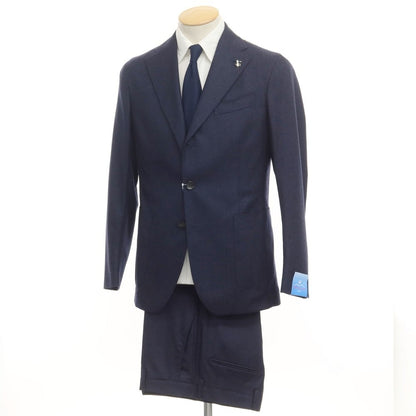 [New Outlet] PARTENOPE Wool 3B Set-up Suit Navy [Size 44 Drop.7] [NVY] [A/W] [Condition Rank N-] [Men&