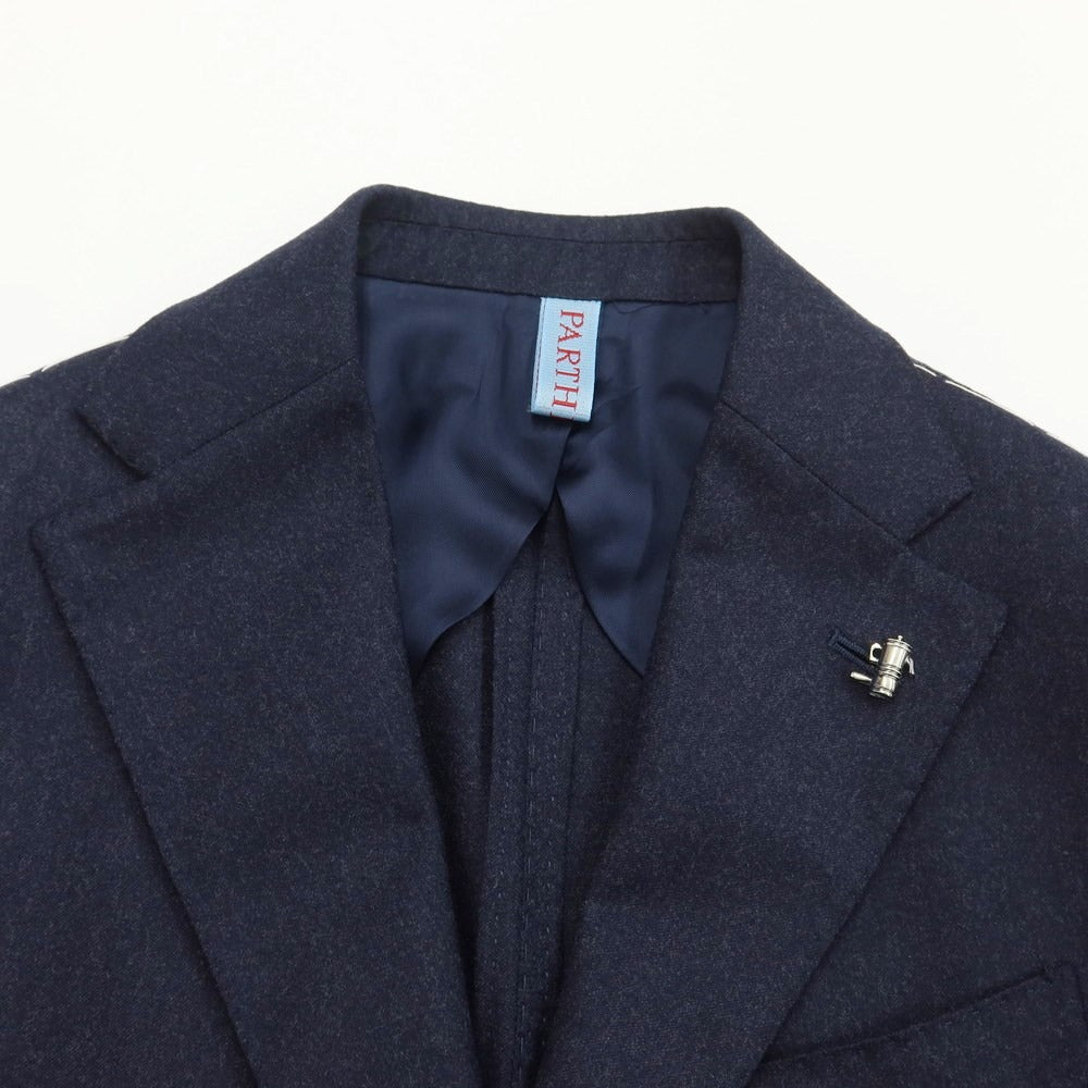 [New Outlet] PARTENOPE Wool 3B Set-up Suit Navy [Size 44 Drop.7] [NVY] [A/W] [Condition Rank N-] [Men&