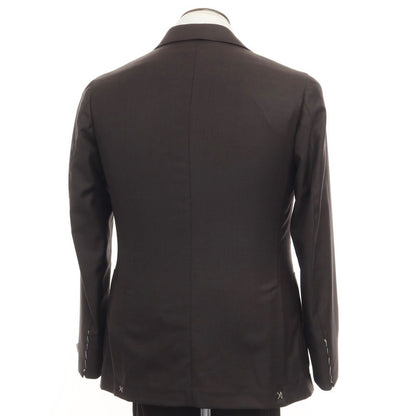[New] PARTENOPE Wool 3B Set-up Suit Dark Brown [Size 48 drop7] [BRW] [S/S] [Condition Rank N] [Men&