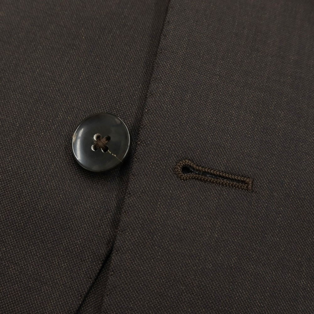 [New] PARTENOPE Wool 3B Set-up Suit Dark Brown [Size 48 drop7] [BRW] [S/S] [Condition Rank N] [Men&