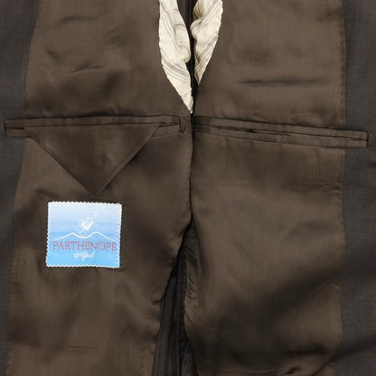 [New] PARTENOPE Wool 3B Set-up Suit Dark Brown [Size 48 drop7] [BRW] [S/S] [Condition Rank N] [Men&