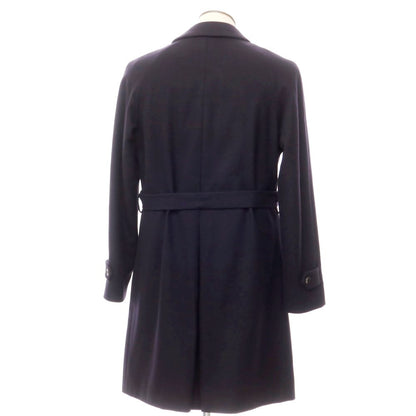 [New] Hevo Wool Nylon Double Breasted Coat Navy [Size 50] [NVY] [A/W] [Condition Rank N] [Men&