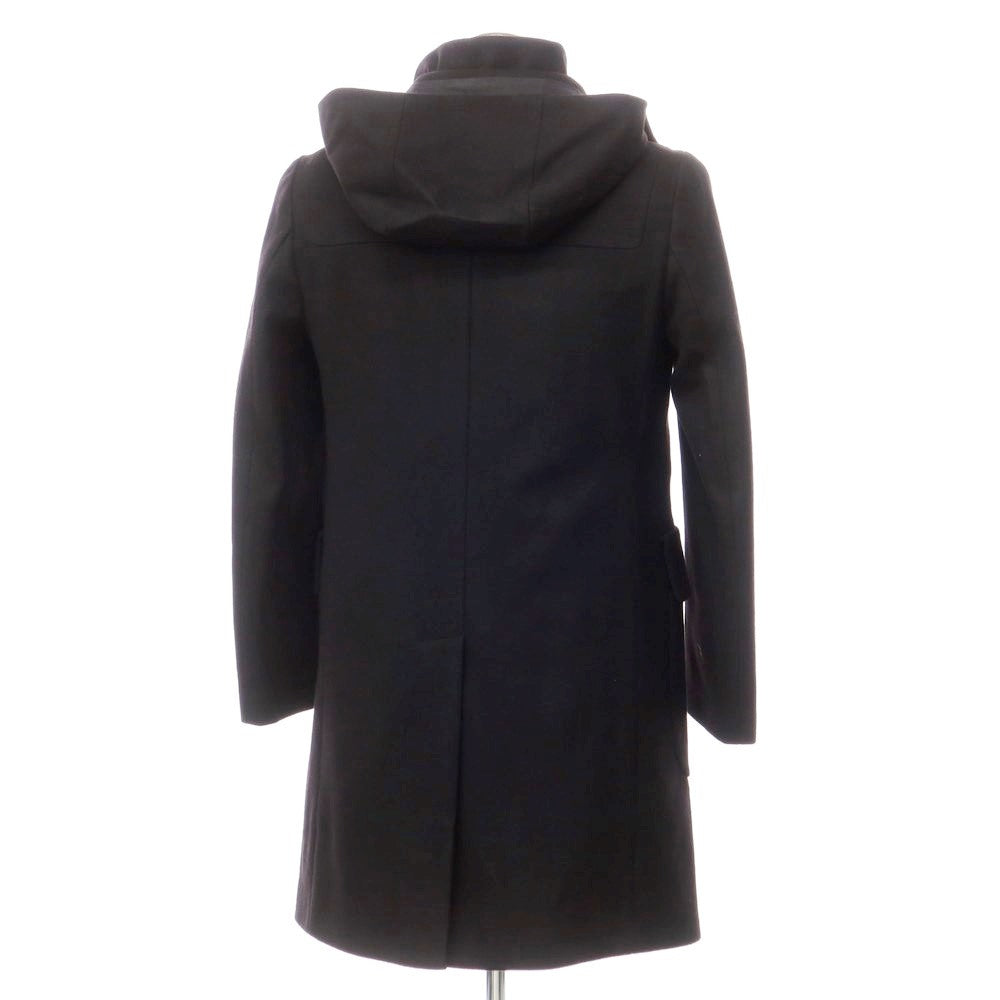 [New] Hevo wool nylon hooded coat, black [Size 48] [BLK] [A/W] [Condition Rank N] [Men&