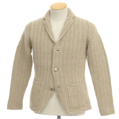 [New] PANICALE Wool Knit Jacket-style Cardigan Beige [Size 46] [BEI] [A/W] [Condition Rank N] [Men&