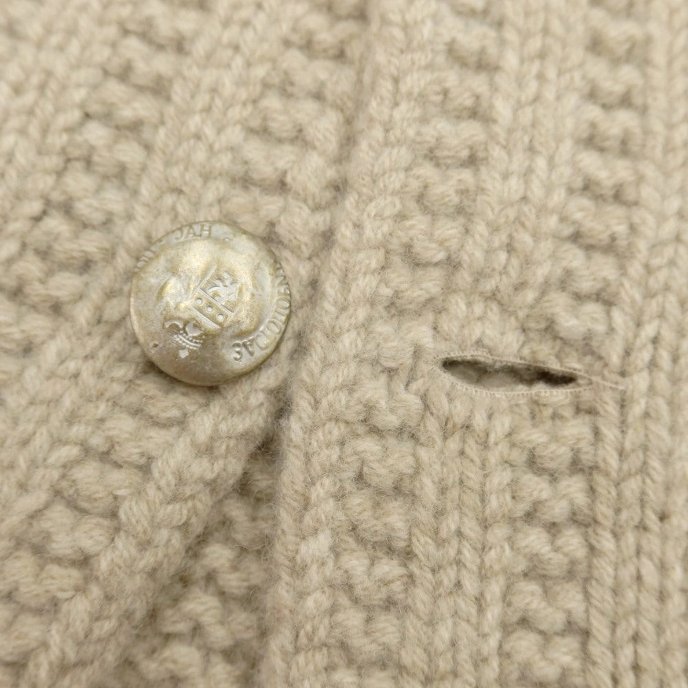 [New] PANICALE Wool Knit Jacket-style Cardigan Beige [Size 48] [BEI] [A/W] [Condition Rank N] [Men&