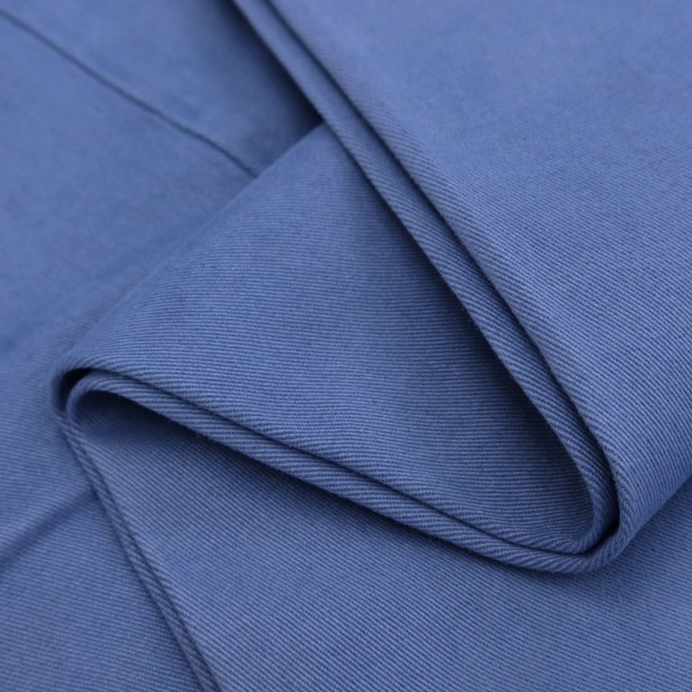 [New Outlet] SANTANIELLO Stretch Cotton Slacks Pants Blue [Size 52] [BLU] [S/S/A/W] [Condition Rank N-] [Men&