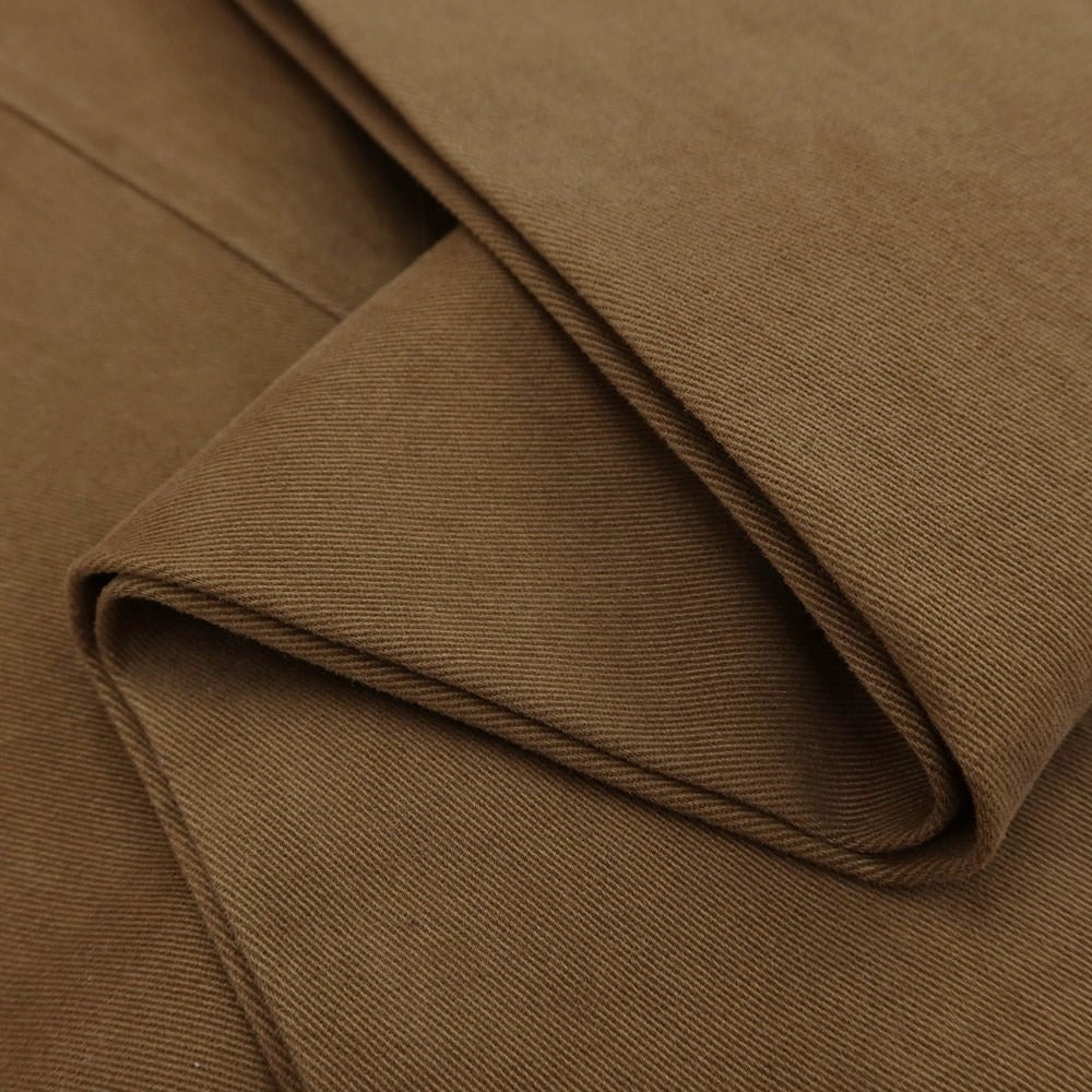 [New] SANTANIELLO Stretch Cotton Slacks Pants Brown [Size 52] [BRW] [S/S/A/W] [Condition Rank N] [Men&