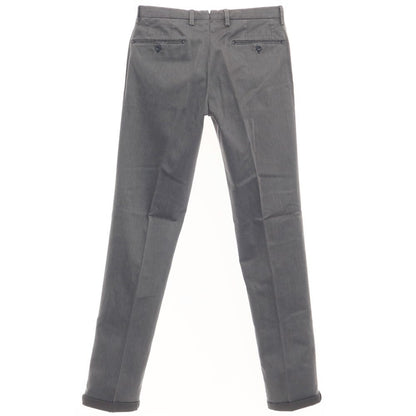 [New Outlet] SANTANIELLO Stretch Cotton Polyester Slacks Pants Gray [Size 44] [GRY] [S/S/A/W] [Condition Rank N-] [Men&