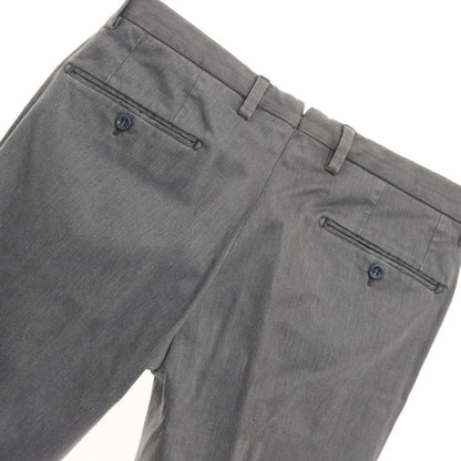 [New Outlet] SANTANIELLO Stretch Cotton Polyester Slacks Pants Gray [Size 44] [GRY] [S/S/A/W] [Condition Rank N-] [Men&