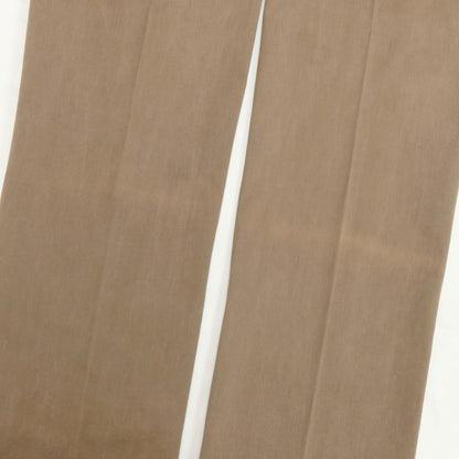 [New Outlet] SANTANIELLO Stretch Cotton Slacks Pants Light Brown [Size 52] [BRW] [S/S/A/W] [Condition Rank N-] [Men&