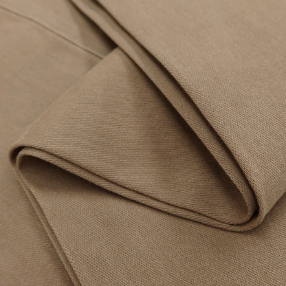 [New Outlet] SANTANIELLO Stretch Cotton Slacks Pants Light Brown [Size 52] [BRW] [S/S/A/W] [Condition Rank N-] [Men&