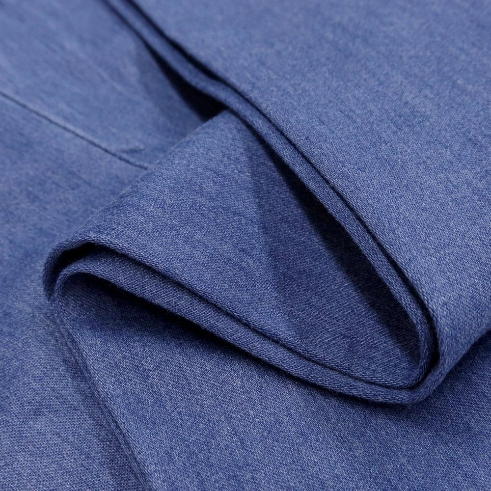 [New Outlet] SANTANIELLO Stretch Cotton Polyester Slacks Pants Blue [Size 52] [BLU] [S/S/A/W] [Condition Rank N-] [Men&