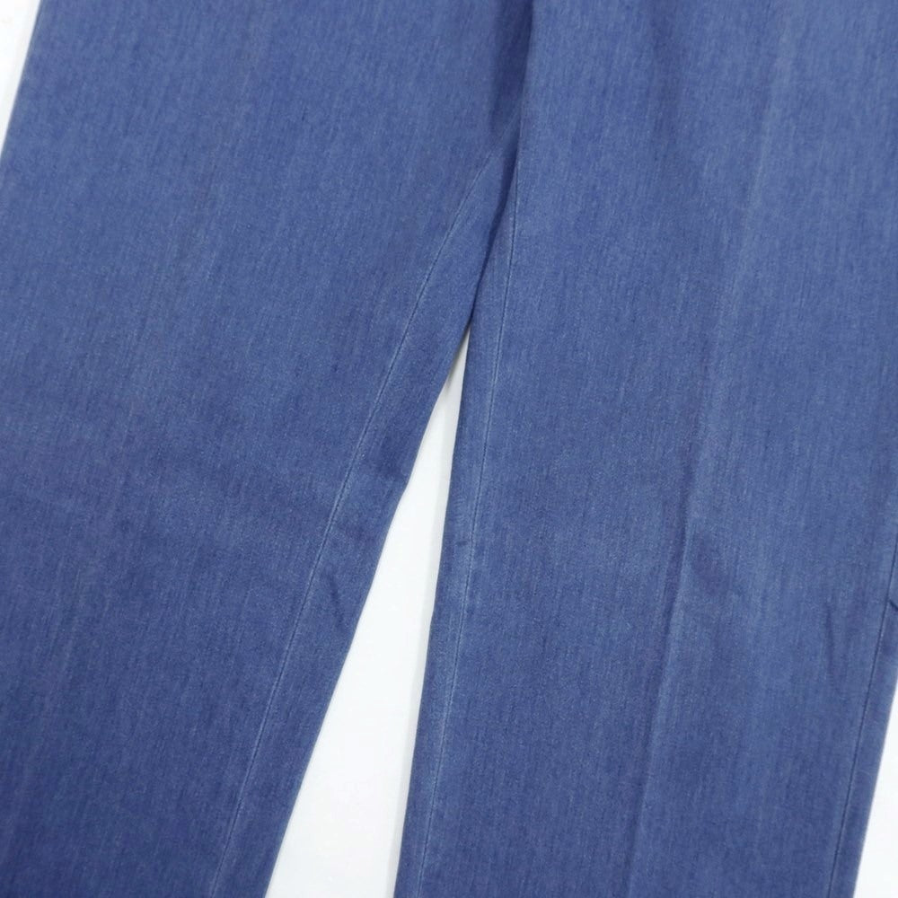 [New Outlet] SANTANIELLO Stretch Cotton Polyester Slacks Pants Blue [Size 52] [BLU] [S/S/A/W] [Condition Rank N-] [Men&